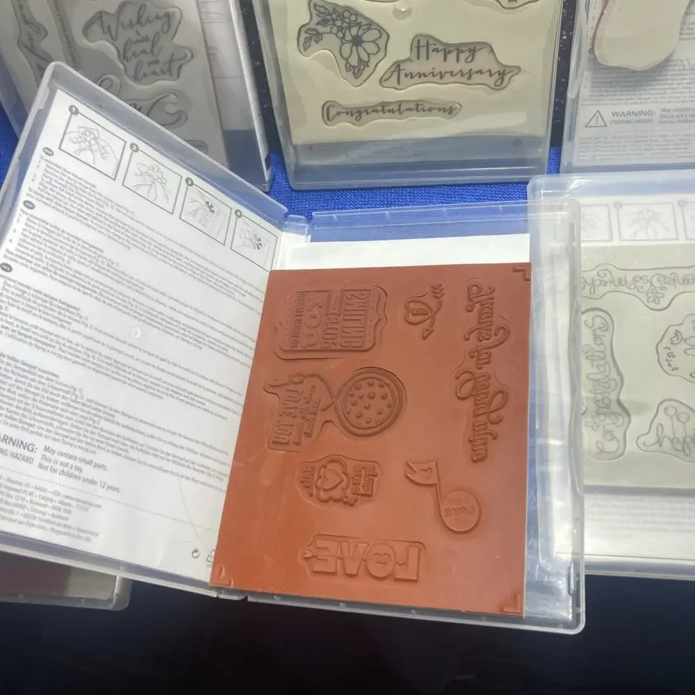 Stampin' Up Lot Of 6 Sale-a-Bration Sets; Whimsical Words And More